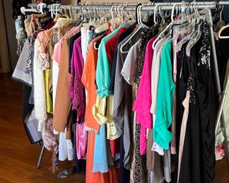 Huge Closet of Women's Dresses, Prom Dresses, Gowns, Cocktail Dresses and more!