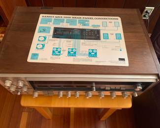 Sansui QRX 5500 with manual