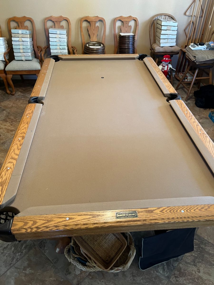 Slate 4x8  recreation pool table 