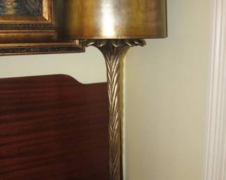 Wonderful gold table lamp.