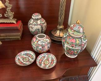 A nice selection  of Rose medallion.