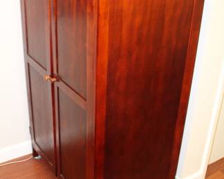Wardrobe. 36" W x 24" D x 61" H.  $100.00.