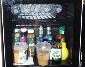 Igloo Fridge Beverage and Wine Center.                                 17 1/2" W x 12 1/2" D x 19" H.  $60.00.