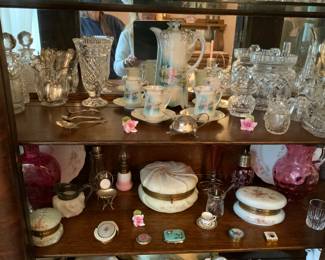 Antique Waterford crystal from Ireland. 