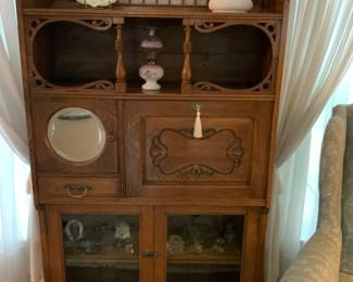 Yes…Victorian china sideboard     Just another one of a kind pieces 
