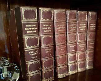 The Works of Ralph Waldo Emerson - six volumes