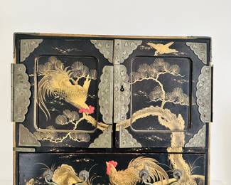 Lacquered Jewelry Box