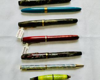 Vintage fountain pens