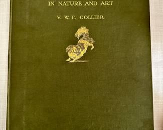 Dogs of China & Japan in Nature and Art, signed by the author VWF Collier