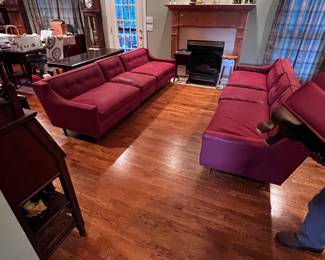 1961 mid century sofa group
