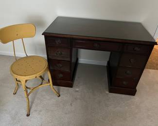 Mahogany desk