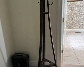 Mission style coat rack