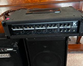 Kustom control 60 watt mixer amp