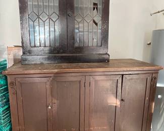 Antique cabinet base