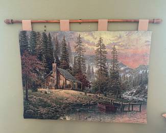 Thomas Kincaid tapestry