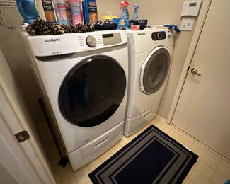 Samsung washer & dryer