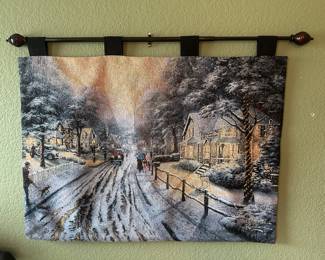Another Thomas Kincaid tapestry