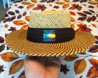 Kentucky derby, straw hat