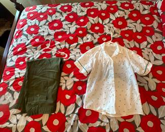 Vintage Girl Scout button up
Boy Scout pants