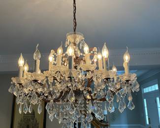 Crystal Chandelier retails for $2,000 asking $500.