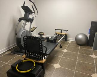 Pilates machine asking $200
Elliptical Machine asking $500