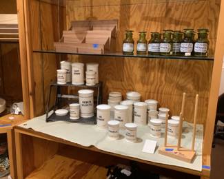 Apothecary jars