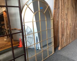 Large arch mirror