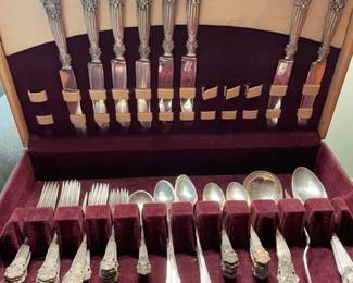 TOWLE GEORGIAN STERLING FLATWARE SET