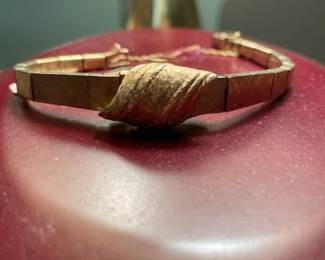 14K LADIES WATCH AND BAND