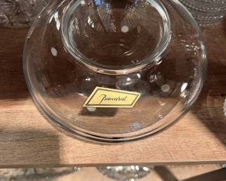 Baccarat caviar dish