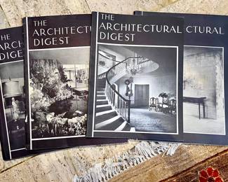 Vintage Architectural Digest, Better Homes & Gardens, Life Magazine and many others