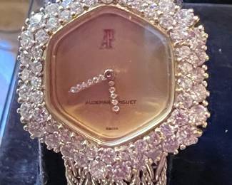 18k and diamond Audemars Piguet ladies cocktail watch
