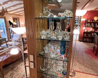 Baccarat, Waterford, Steuben, McKenzie Childs, Waterford and many other figurines