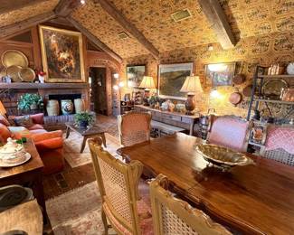 Beamed den.  So much and all of it is amazing.