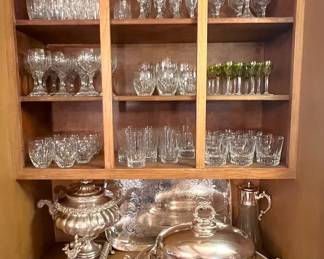 The silver…the Baccarat.  Let the Holidays begin!