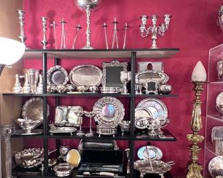 Sterling and silver plate