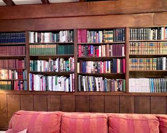 So many books!  Rare, first editions, coffee table, WWII, aircraft magazines and sets of books.  Really interesting stuff!