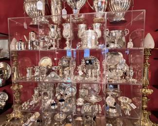 Sterling & silver plate