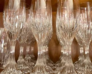 Baccarat “Massena” tall champagne flutes