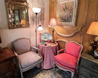 Don Ruseau Bergere chairs