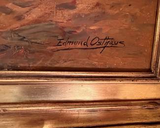 Edmund Osthaus original oil painting