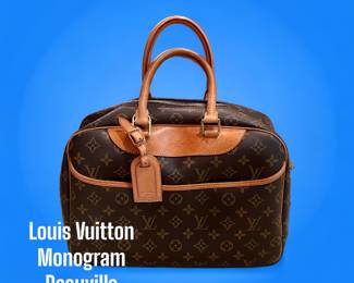 Louis Vuitton monogram Deauville handbag