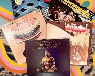 Collectible vinyl albums