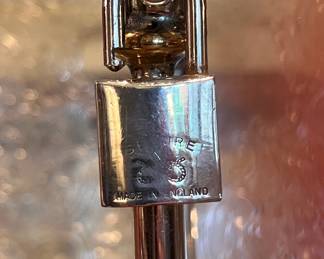 English tantalus with lock and key