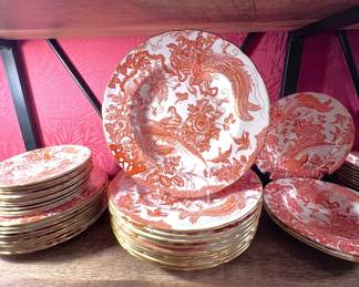 Royal Crown Derby “Red Aves”