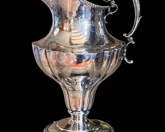Galt & Bros. sterling pitcher - very large