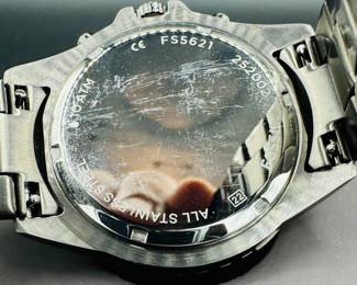 62	$30 
Fossil stainless steel band 