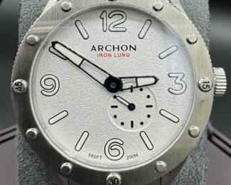 57	$70 	
Archon watch stainless steel	