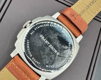 35	$50 	
Grant Brown 9414E brown leather band