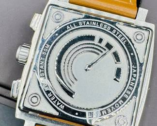 33	$70 	
Chicane racer watch chronograph leather band 	